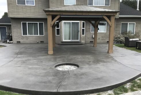 Concrete Patio Installation