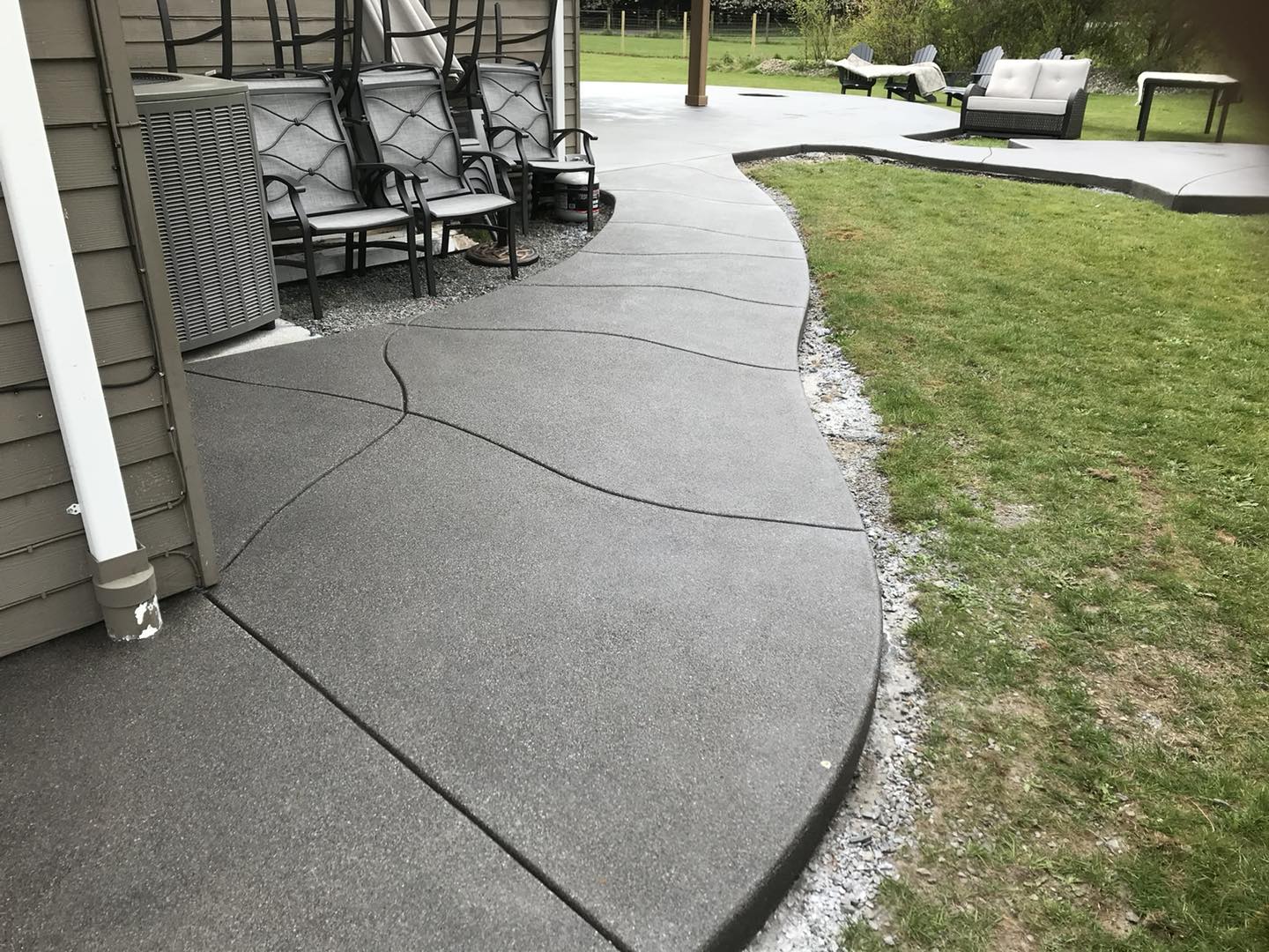 concrete patio Snohomish county